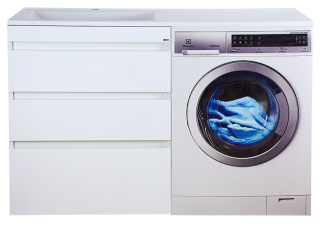 Напольная тумба под раковину Misty Фостер 70  УТ000008404 белый